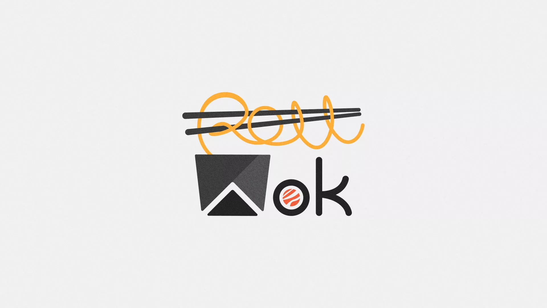 Разработка логотипа в Алагире для суши-бара «Roll Wok Club» Разработка логотипа в Алагире для суши-бара «Roll Wok Club»